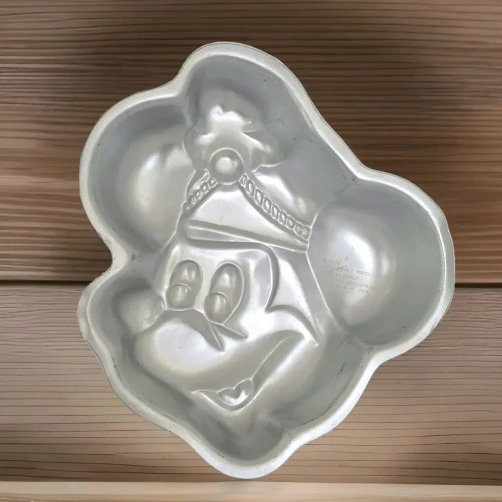 Vtg 1976 Wilton Disney Productions Cake Pan Mickey Mouse Band Leader 515-329‎